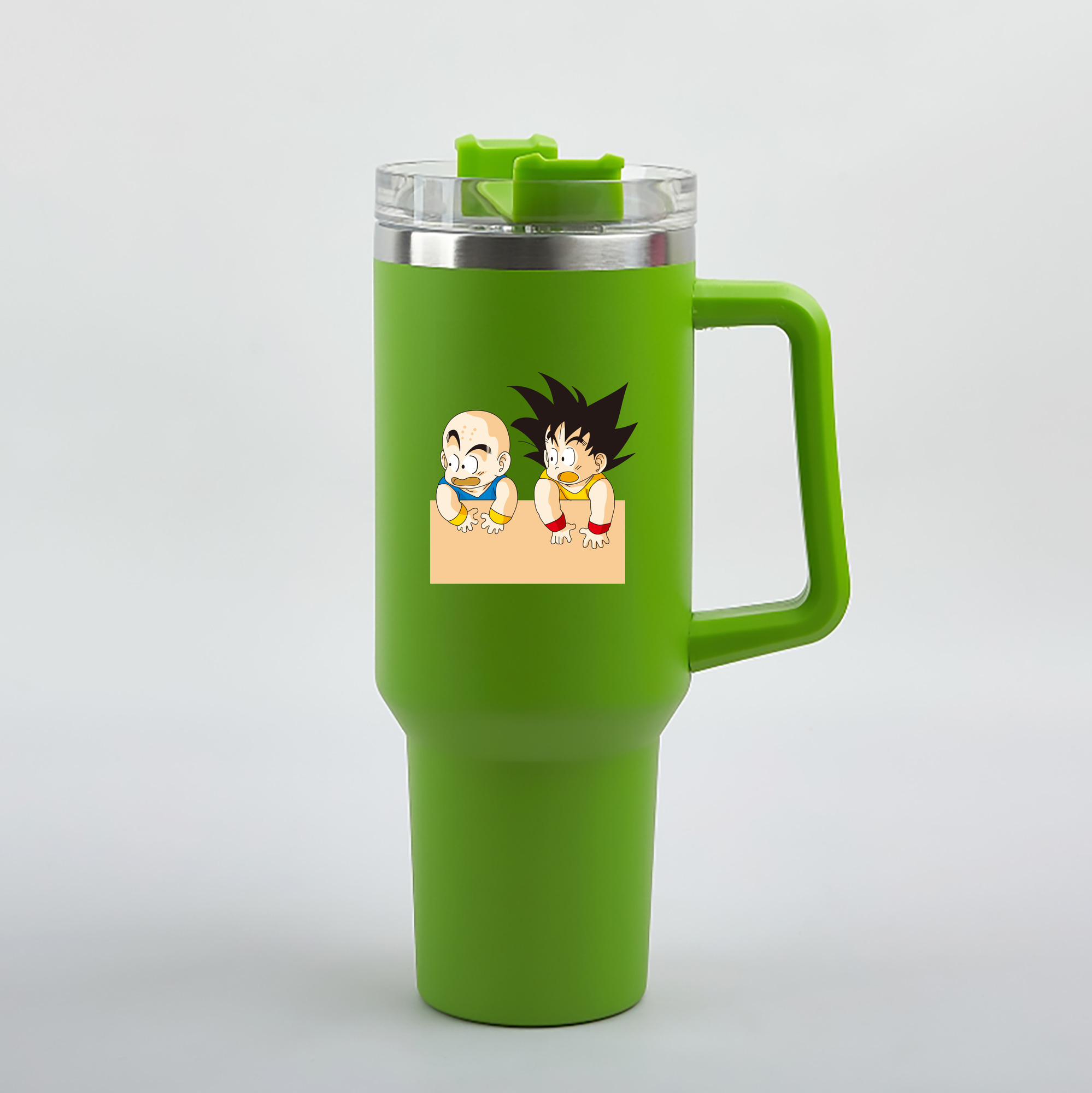 （画像用） ドラゴンボール 孫悟空（そん ごくう）Son Goku カカロット DRAGON BALL Kakarotto 1200mL車用タンブラー（カラープリント）